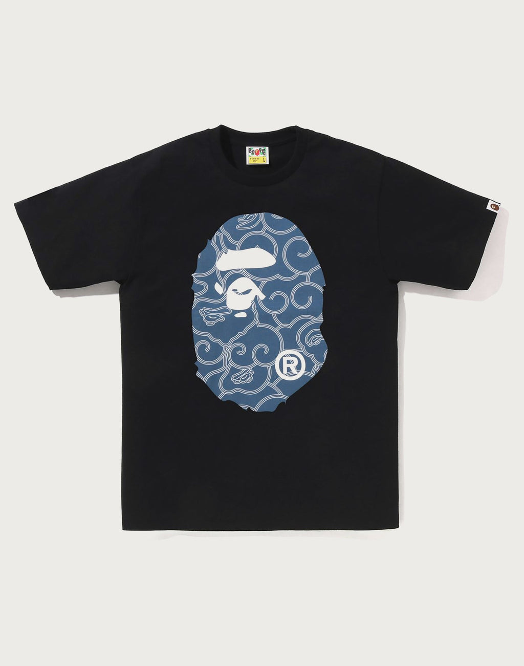JAPANESE CLOUD CAMO BIG APE HEAD TEE MENS