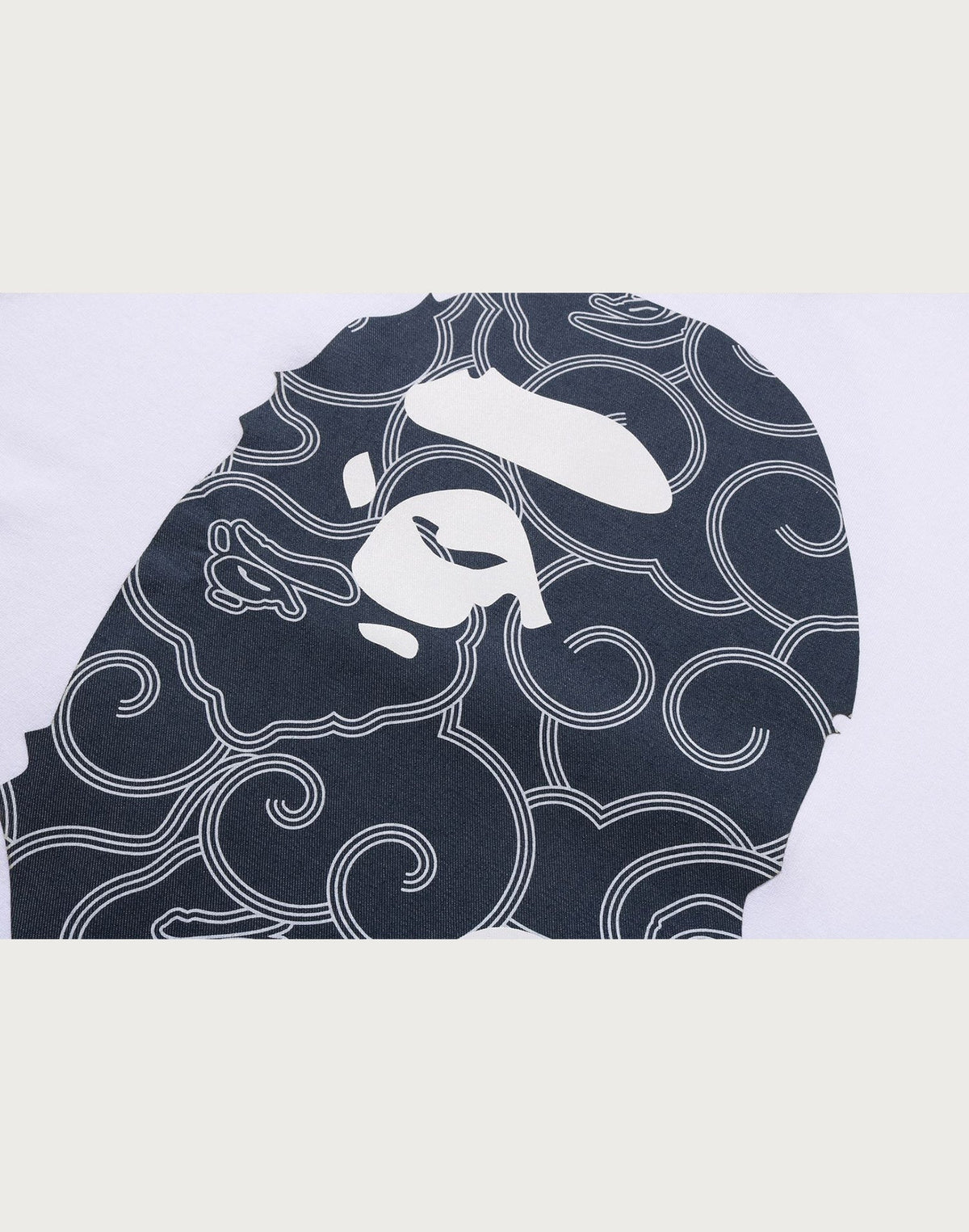 JAPANESE CLOUD CAMO BIG APE HEAD TEE MENS