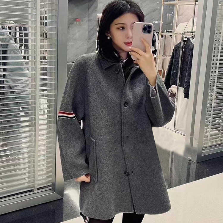 wool knit coat