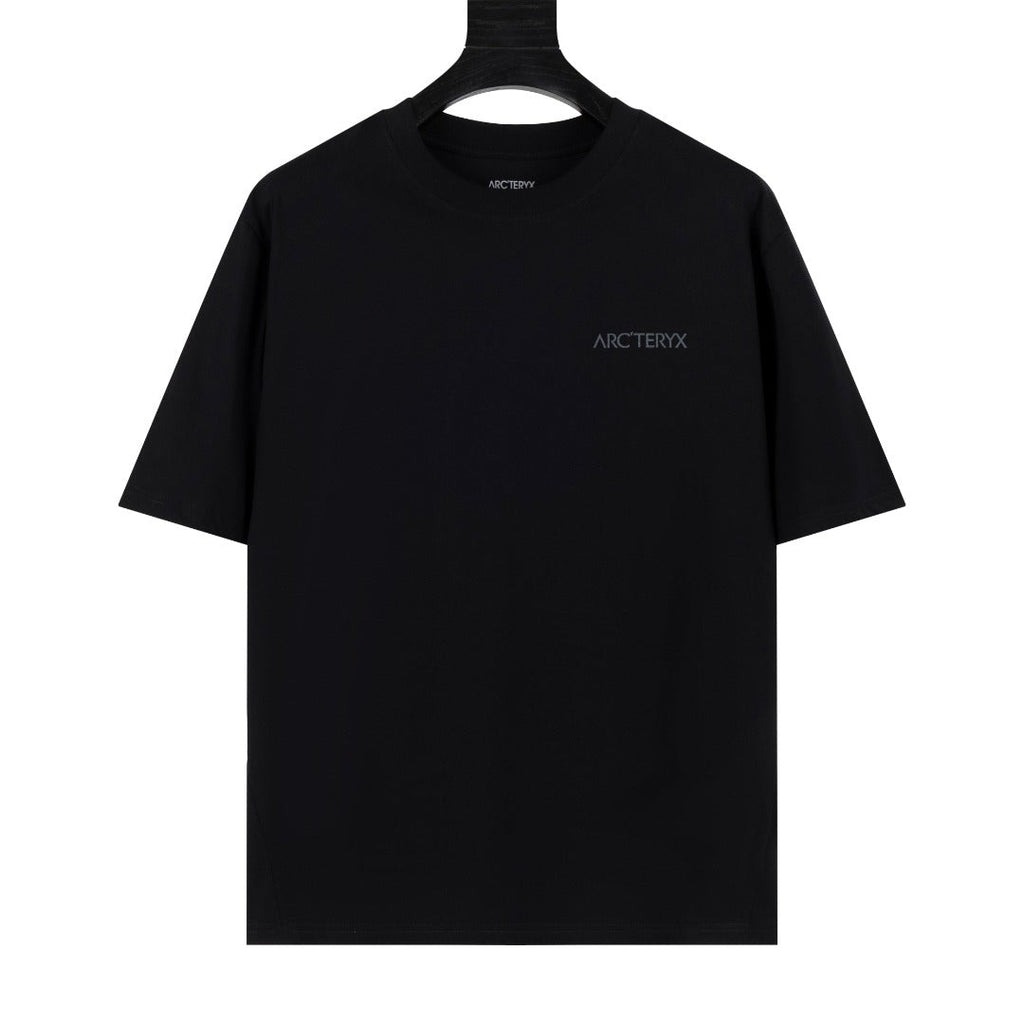 Arc'teryx Large Back Skeleton Logo Crew Neck Short‑Sleeve T‑Shirt, Unisex Relaxed Fit Tee