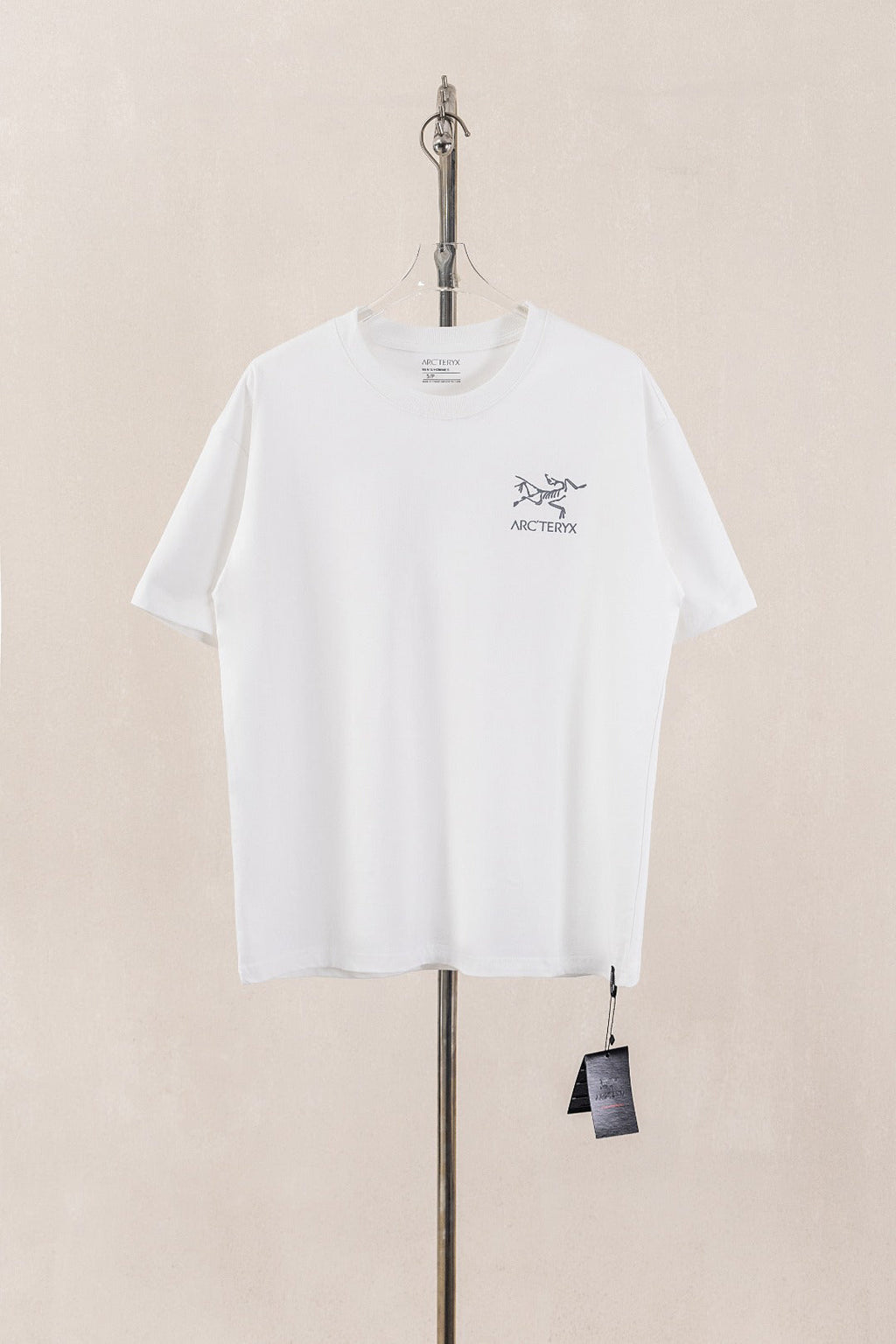 Arc'teryx Contrast‑Stitch Bird Logo Crew‑Neck Short‑Sleeve T‑Shirt