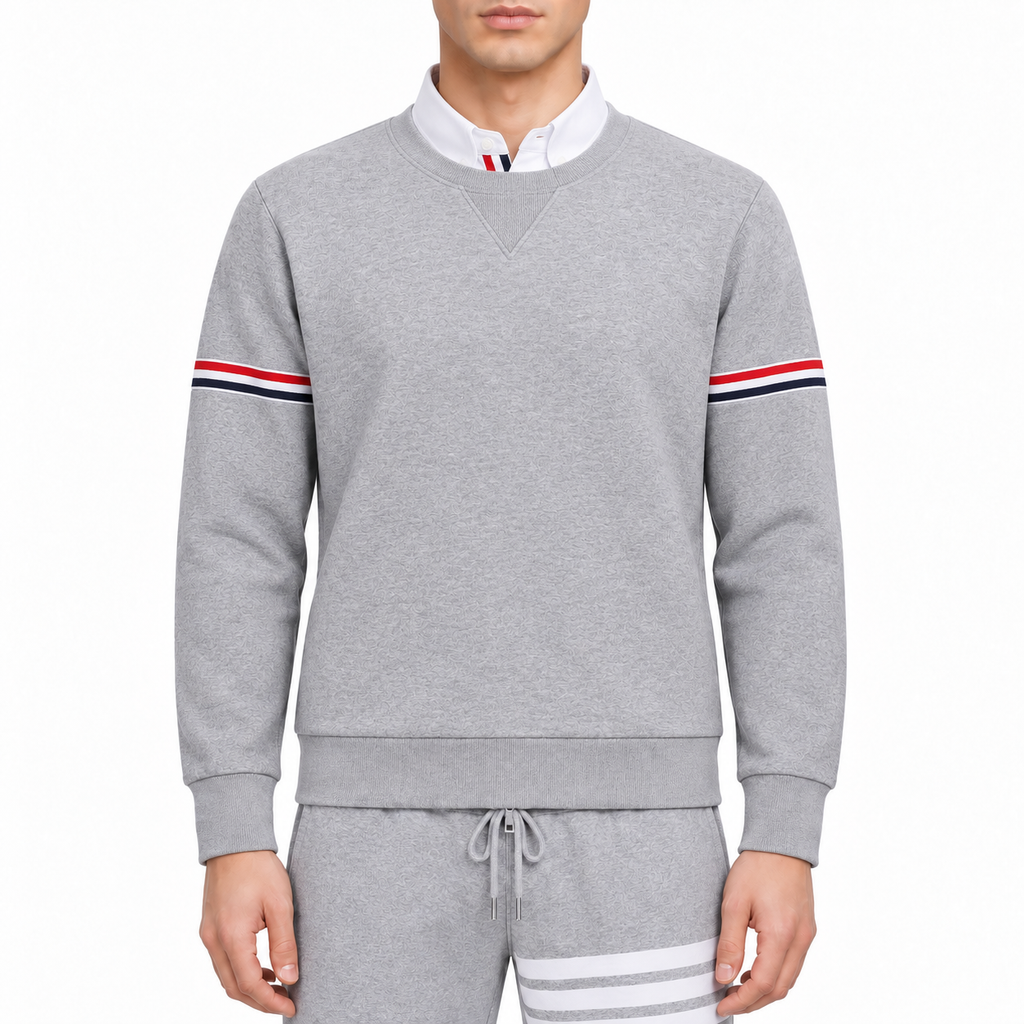 Classic Four-Bar Sports Sweatshirt - 100% Cotton Made in Japan | Thom Browne