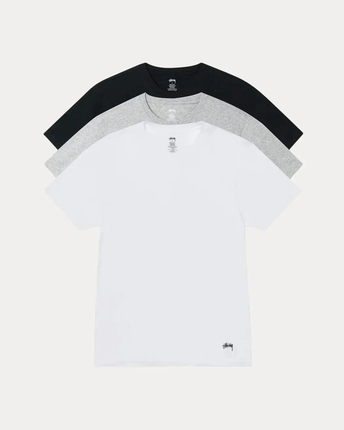 STUSSY UNDERSHIRTS 3 PACK