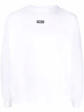 GCDS logo-print crew neck sweatshirt