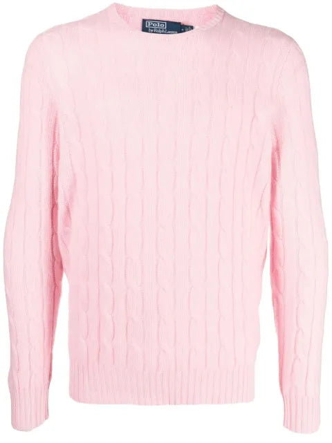 Polo Ralph Lauren long-sleeved cable-knit jumper