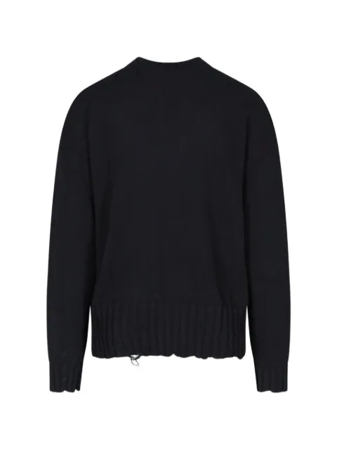 Marni twisted crew-neck jumper