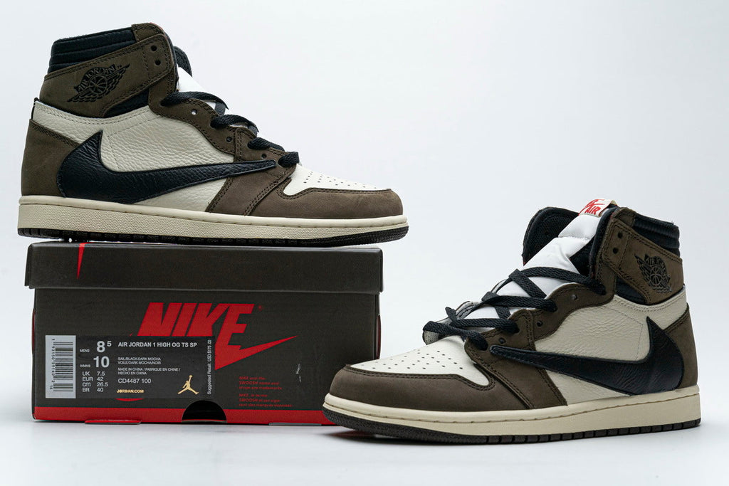 Jordan 1 Retro High OG SP Travis Scott Mocha RSNOW CD4487-100