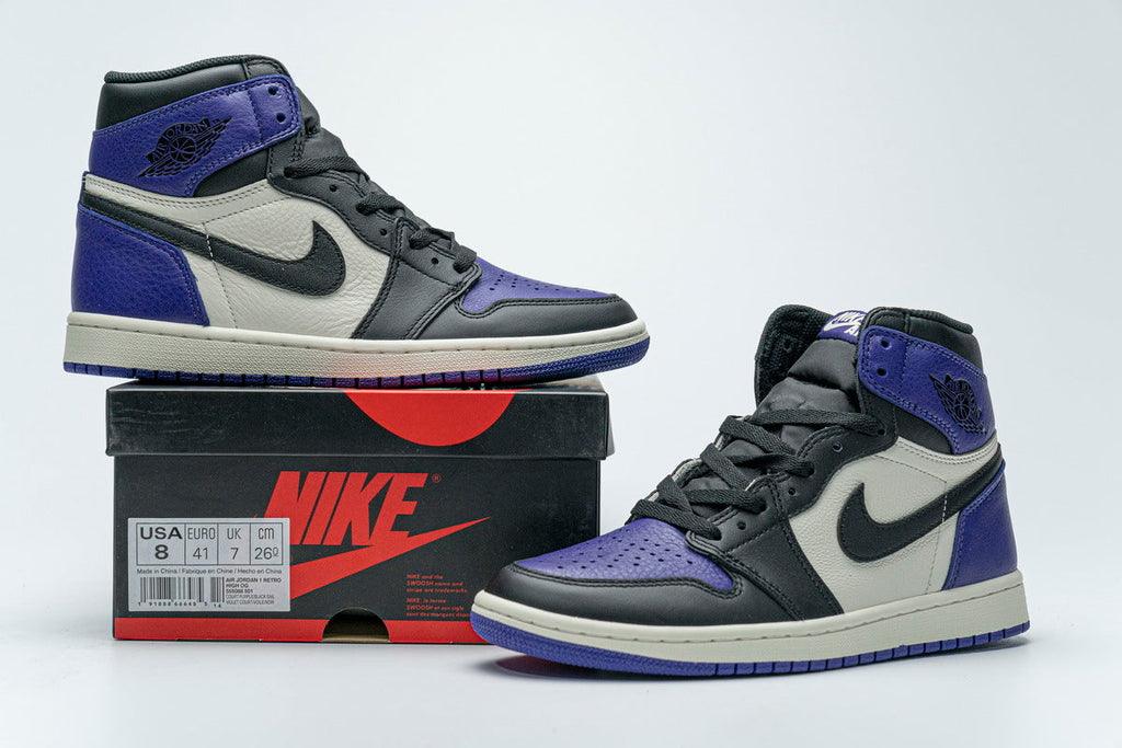 Air Jordan 1 Retro High OG Court Purple Reps Sneaker  555088-501
