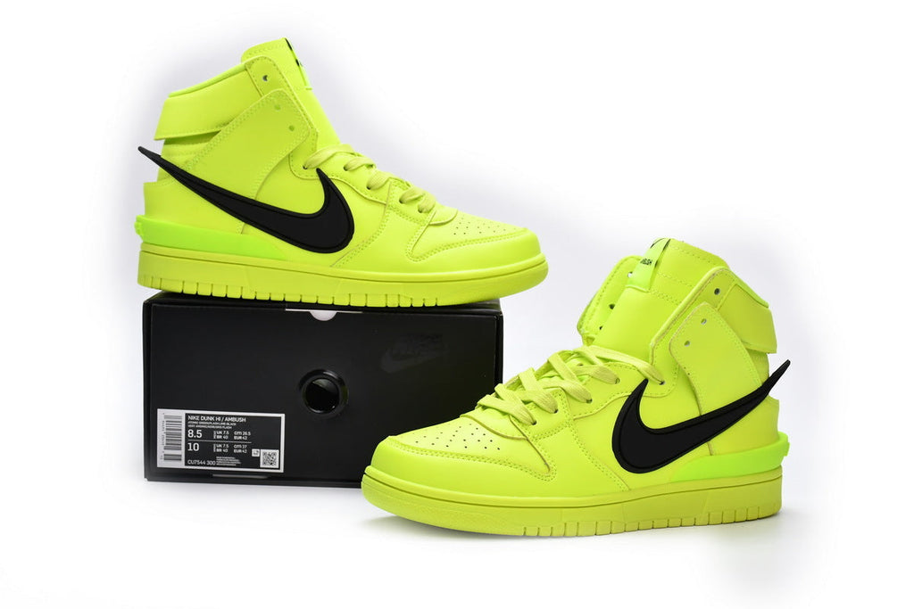 Nike Dunk High AMBUSH Flash Lime Reps Sneaker CU7544-300