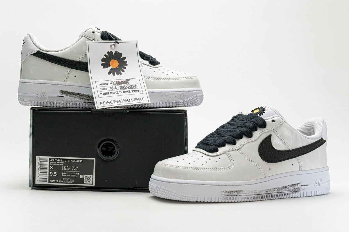 Nike Air Force 1 Low G-Dragon Peaceminusone Para-Noise 2.0 Reps Sneaker DD3223-100