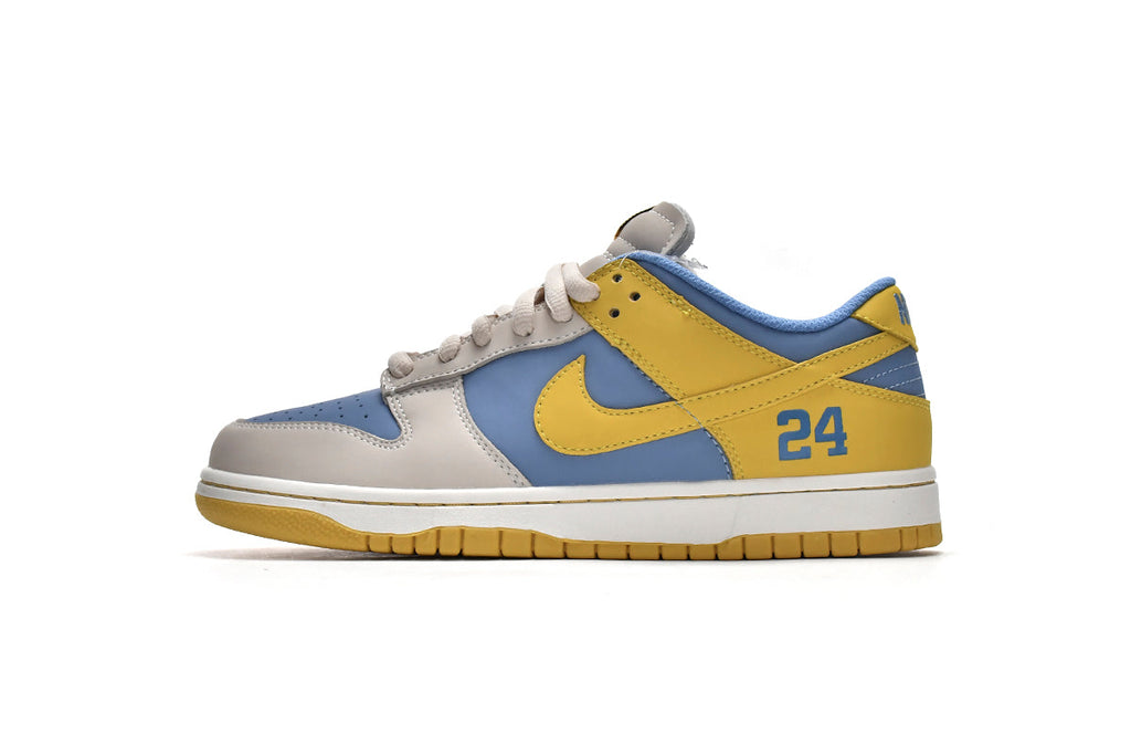 Nike SB Dunk Low Kobe Navy Blue White Yellow Reps Sneaker LF2428-002
