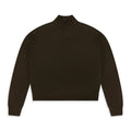 Brown Layered Jersey Sweater