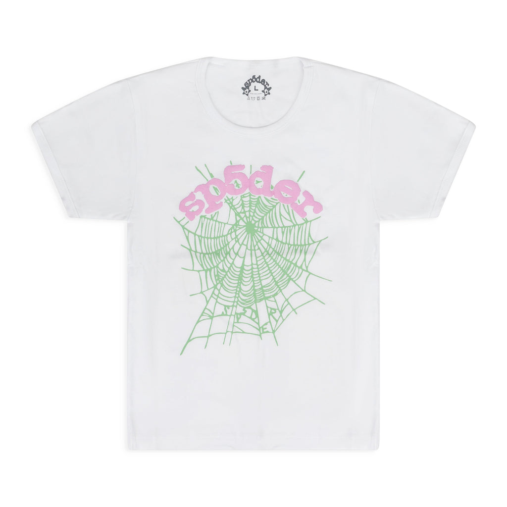 White OG Web Pink Baby T-Shirt