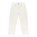 WHITE WOOLRICH FILLED PANTS