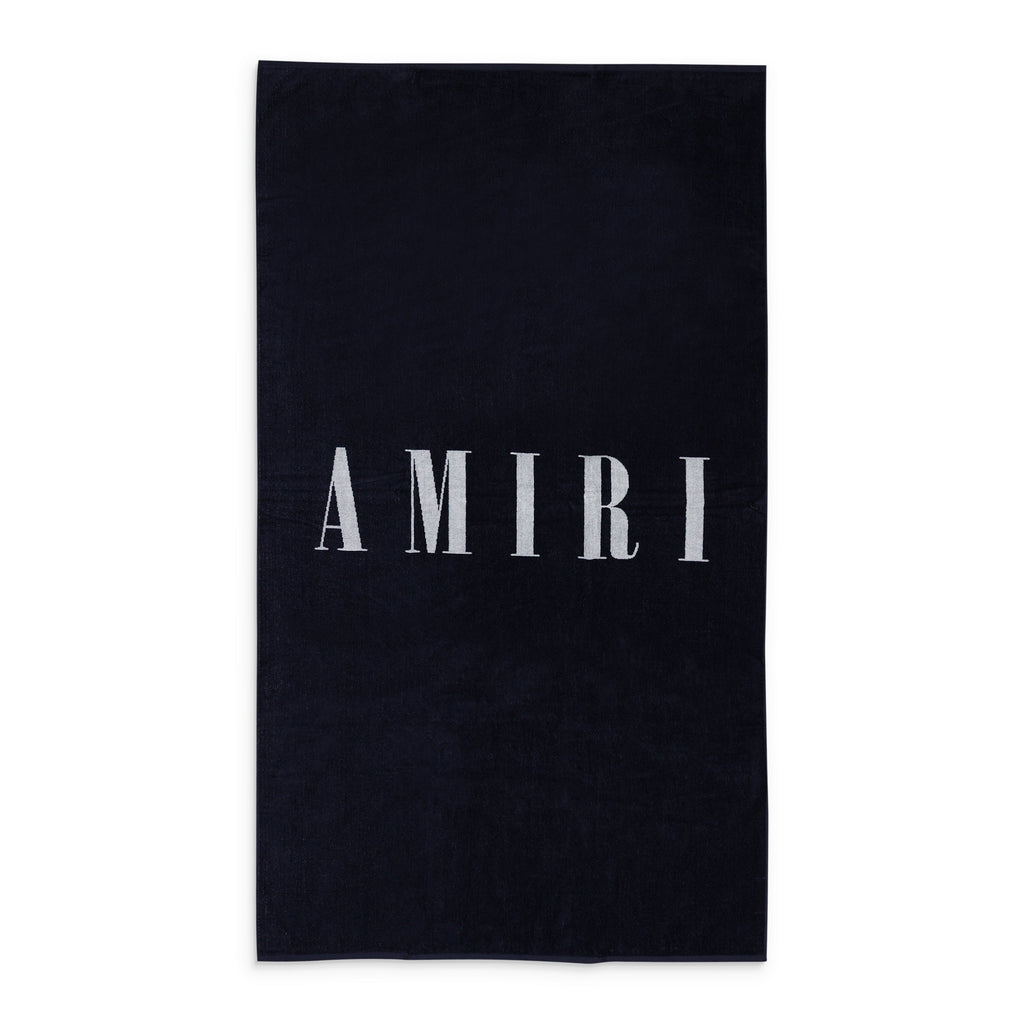 Blue Small Logo Towel