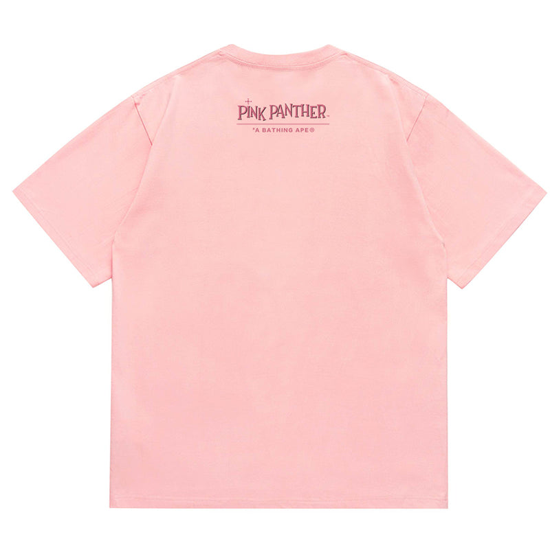 BAPE x Pink Panther Ape Head Men's T-Shirt - Pink