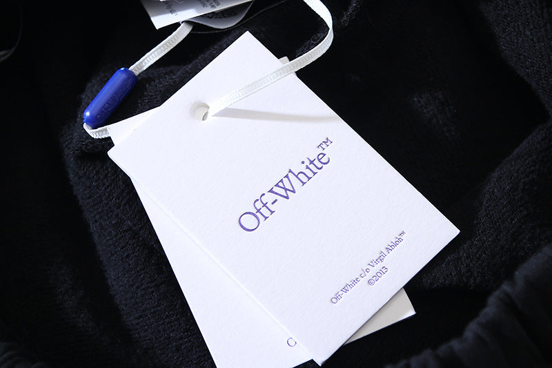 OFF-WHITE SS20 "3D Hand" Mens Collection Graphic Sweatshorts