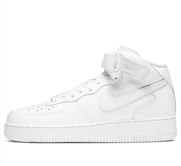 Nike Air Force 1 Mid '07 'Triple White' Sneakers CW2289-111
