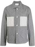 Private Stock The Musashi striped shirt jacket