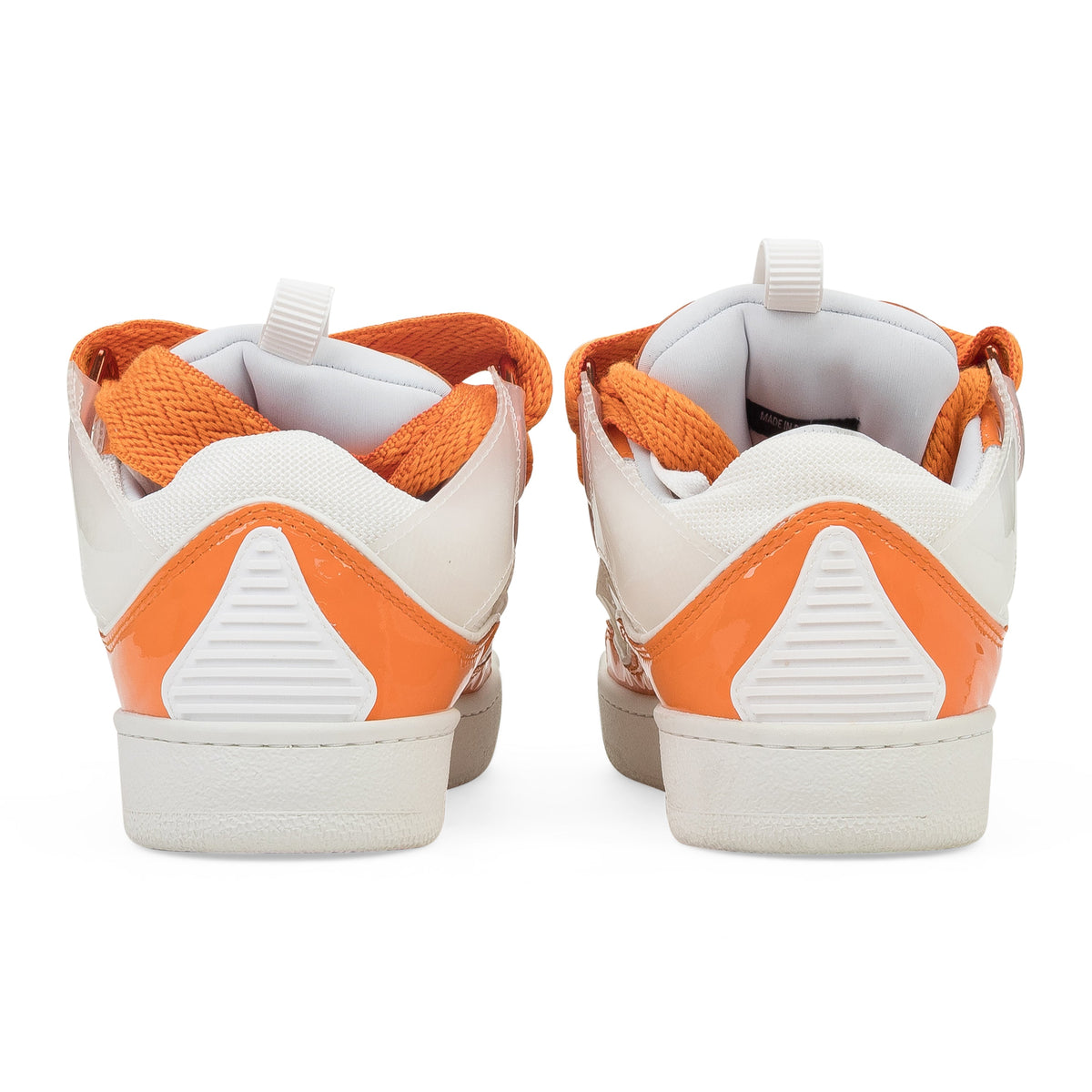 ORANGE CURB SNEAKERS