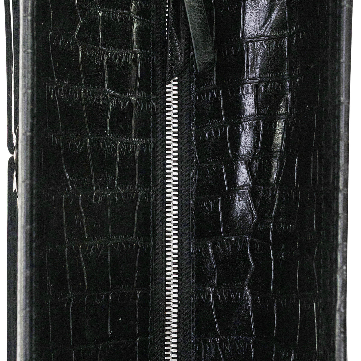 BLACK ARCH TOTE XL MESSENGER BAG