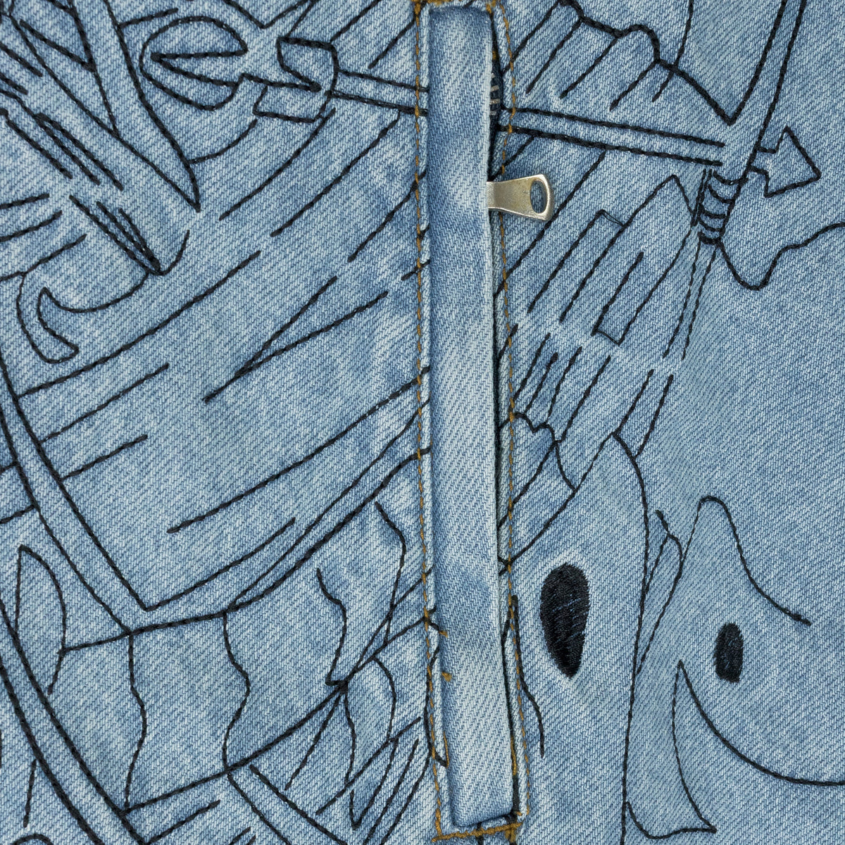 BLUE FOUR HORSEMEN TRENCH COAT