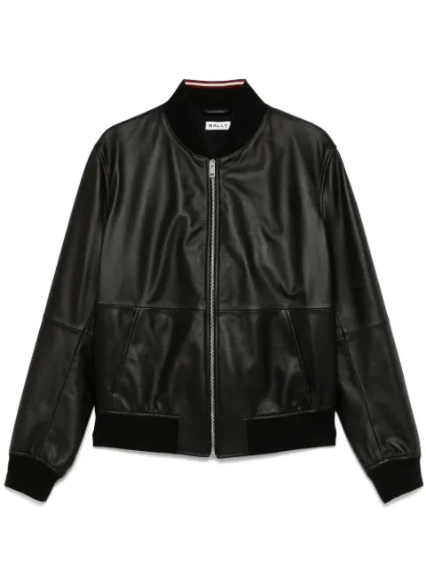 Bally bomber jacket in leather