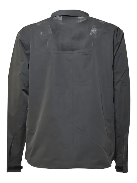 Alpha Industries perforated-details zip-front shirt jacket