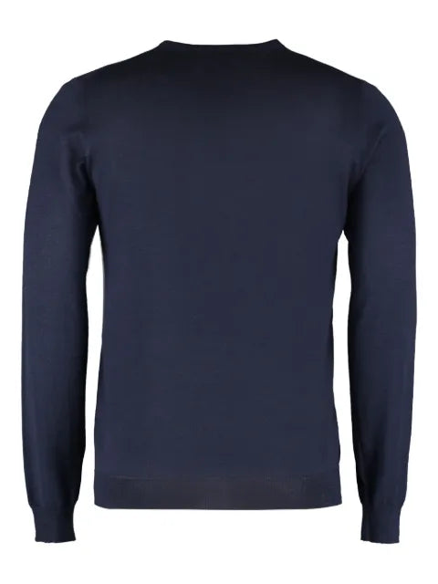 THE (Alphabet) crew-neck cashmere jumper