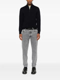 Drumohr high-neck zip-up sweater