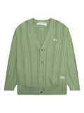 Advisory Board Crystals cable knit cardigan