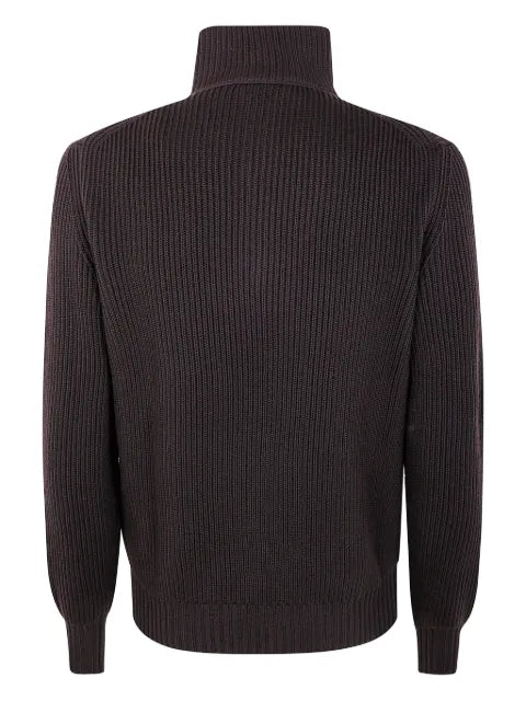 Filippo De Laurentiis ribbed high-neck sweater