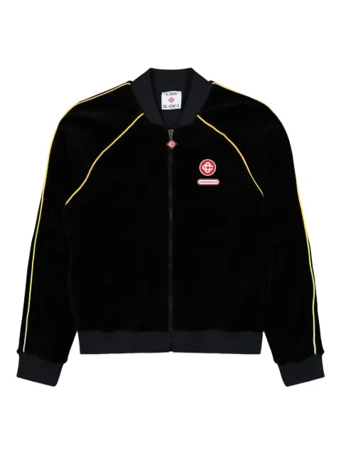 Casablanca gradient piping velour track jacket