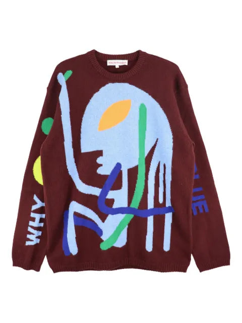 Walter Van Beirendonck Why Be Blue sweater