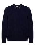 Paul & Shark cable-knit turtleneck sweater