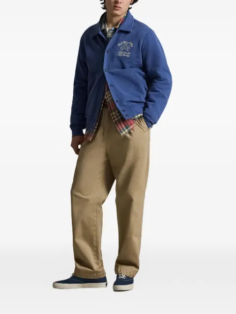 Polo Ralph Lauren embroidered-detail bomber jacket