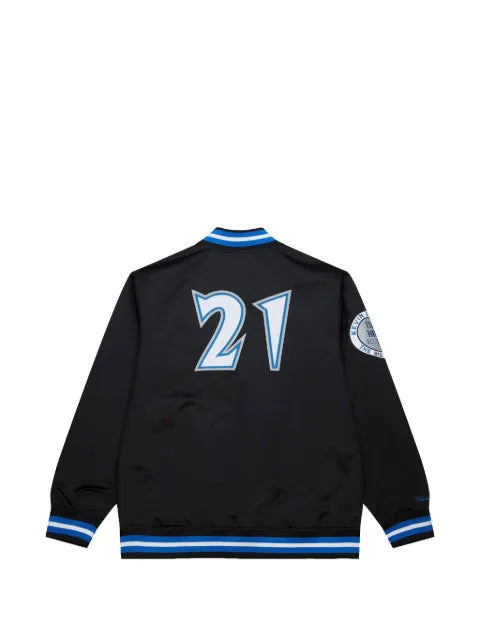Mitchell & Ness x NBA Minnesota Timberwolves Kevin Garnett bomber jacket