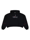 GmbH logo-embroidery hooded sweatshirt