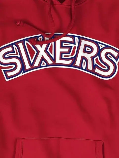 Mitchell & Ness NBA Philadelphia 76ers short-sleeve hoodie