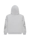 SP5DER rhinestone-detail hoodie