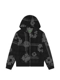 Denim Tears patterned zip-up hoodie