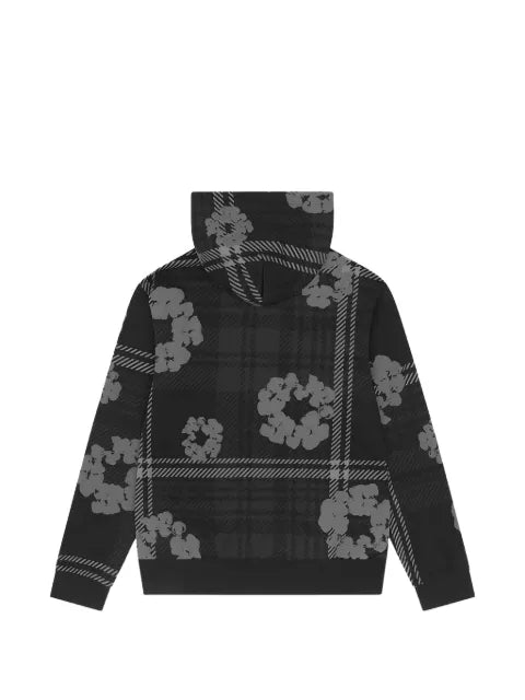 Denim Tears patterned zip-up hoodie