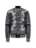 Philipp Plein nylon bomber skull dollar