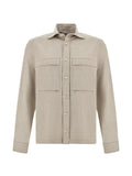 Paul & Shark jersey pockets overshirt