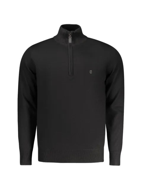 COVERI MOVING quarter-zip knit sweater