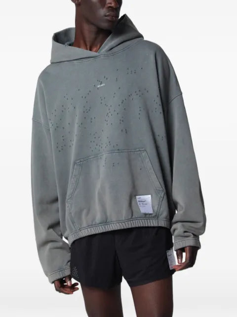 Satisfy MothTech distressed hoodie