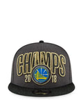 NEW ERA CAP 9FIFTY Golden State Warriors 2018 Finals Locker Room baseball cap