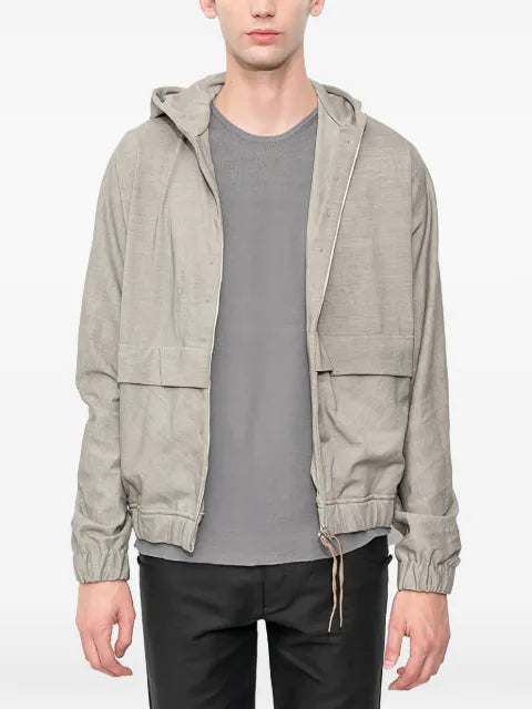 Ma+ hooded deep-pocket jacket