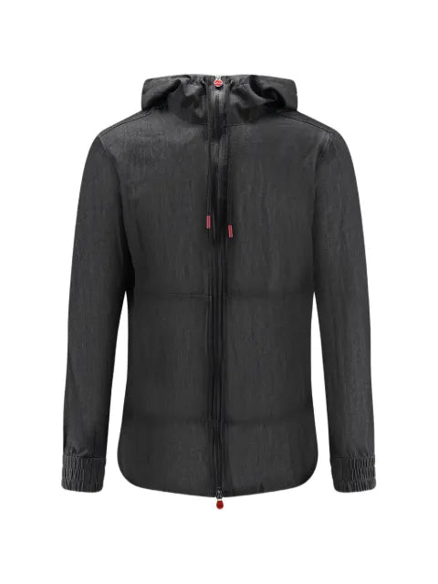 Kiton zip-up hooded jacket