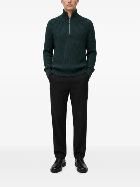 RETORI ribbed mock-neck sweater
